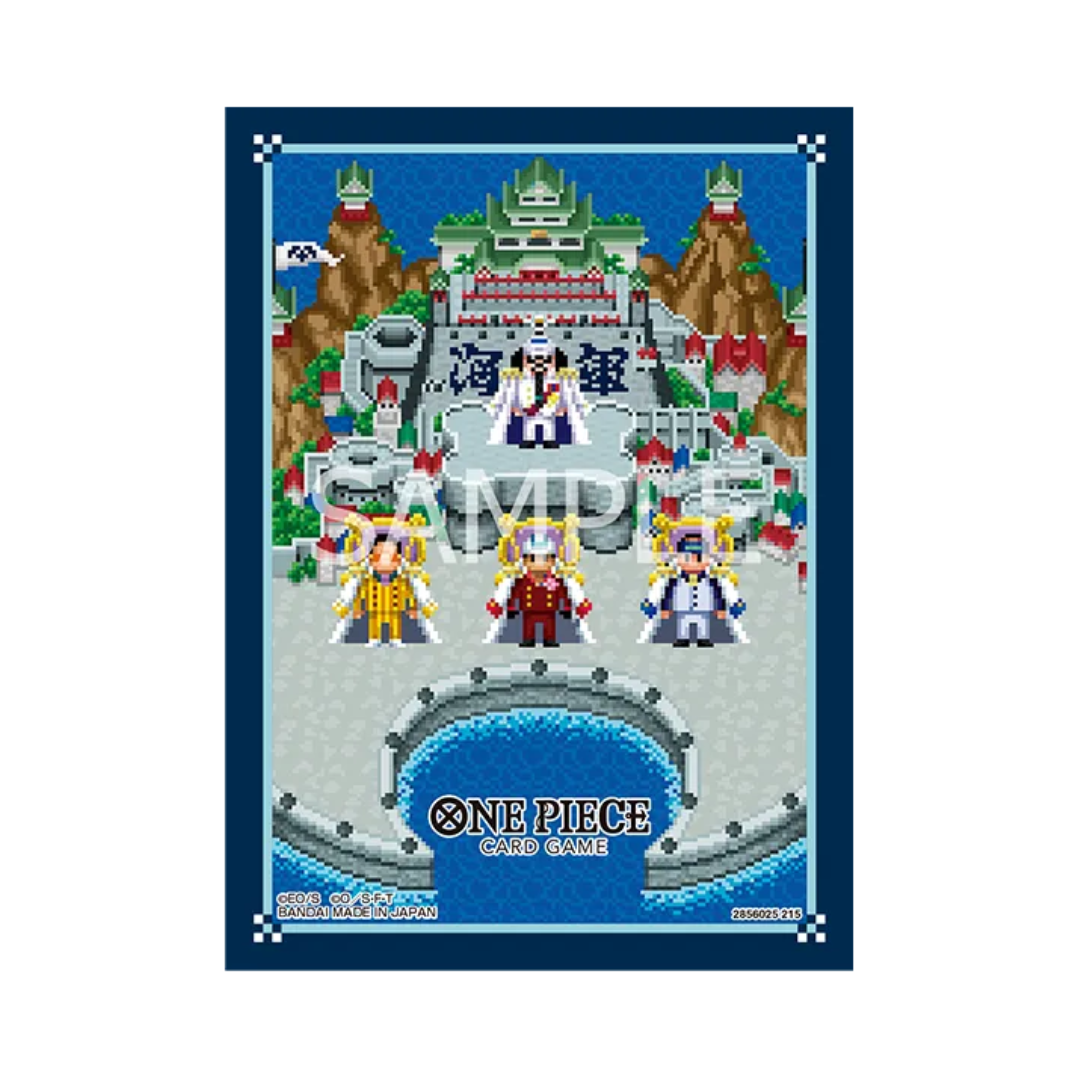 ONE PIECE official card sleeve [The Three Admirals]
