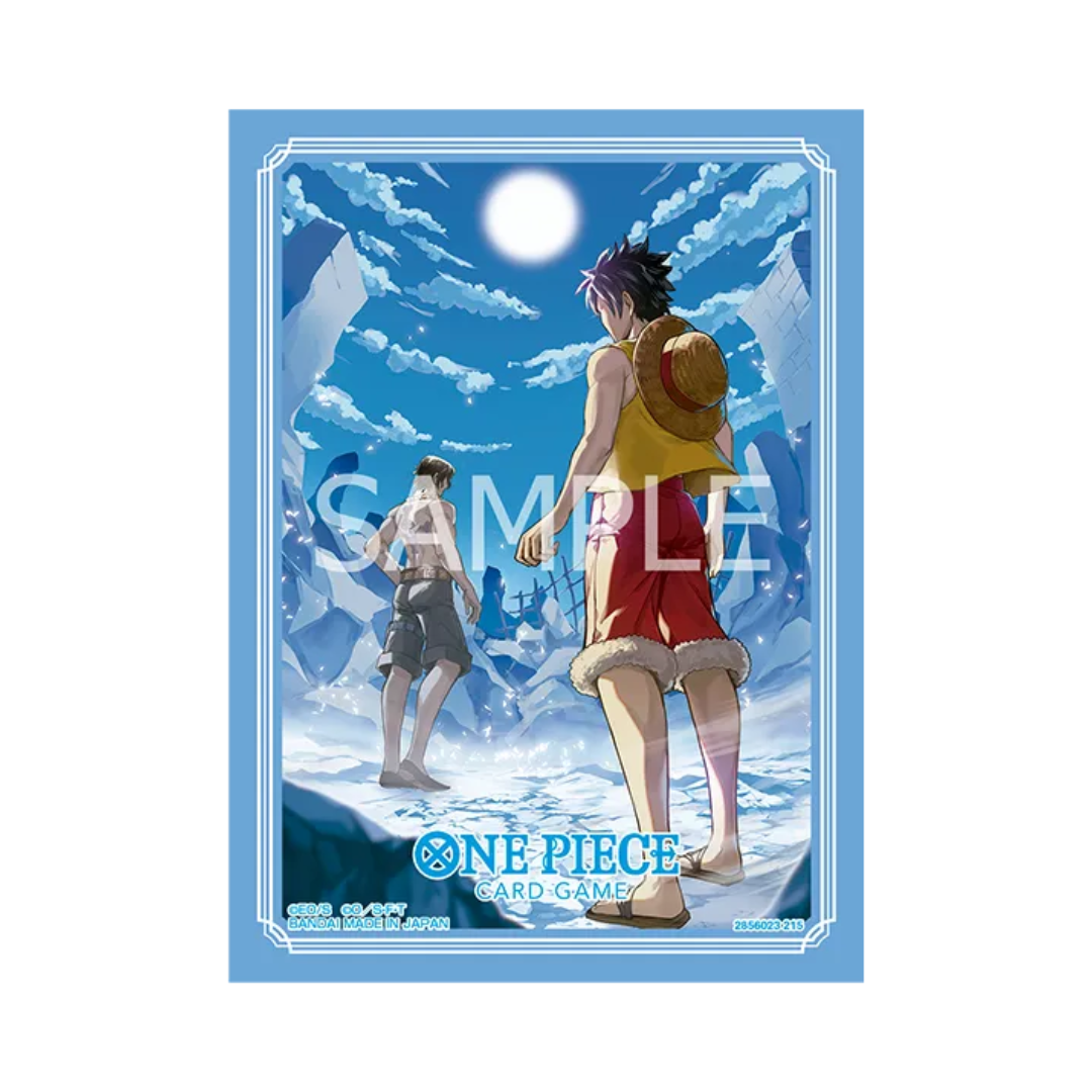 ONE PIECE official card sleeve [Luffy & Ace]