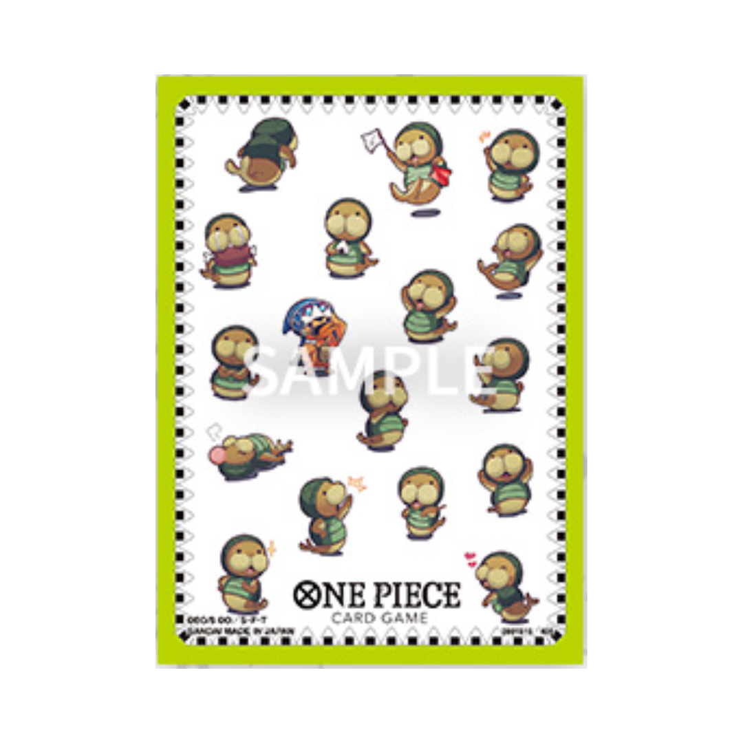 ONE PIECE official card sleeve [Kung Fu Dugong & Karoo]