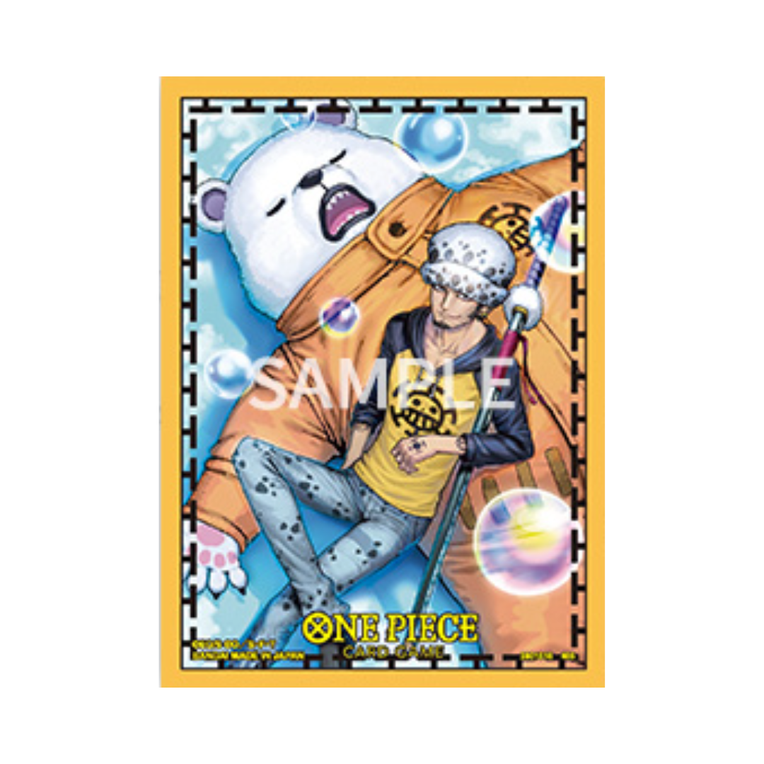 ONE PIECE official card sleeve [Law & Bepo]