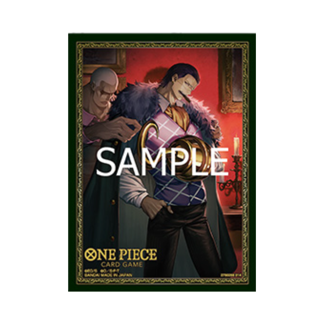ONE PIECE official card sleeve [Sir Crocodile]